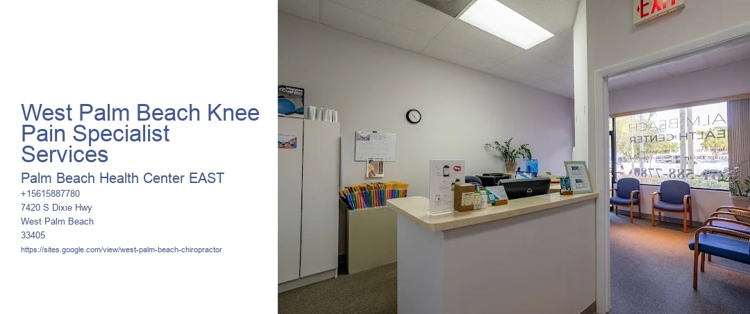 West Palm Beach Knee Pain Specialist Services