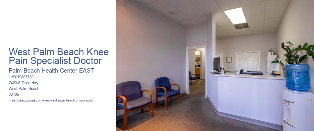 West Palm Beach Knee Pain Specialist Doctor